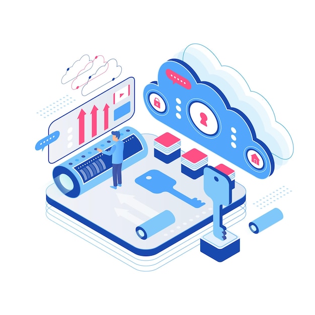 Cloud computing security protection data service