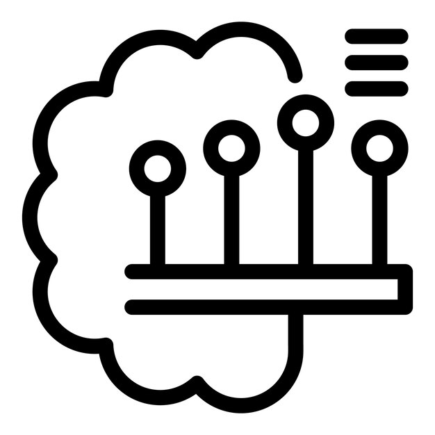 cloud computing server data storage icon showing increasing capacity