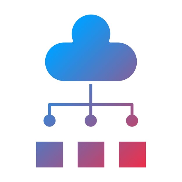 Cloud Connection icon vector image Can be used for Web Hosting