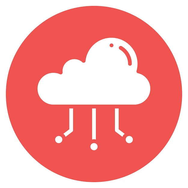 Cloud Connection Vector Illustration