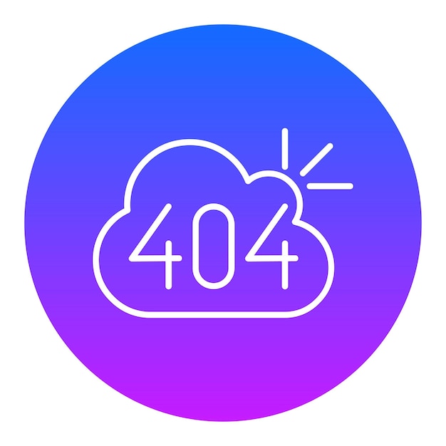 Cloud Error Icon