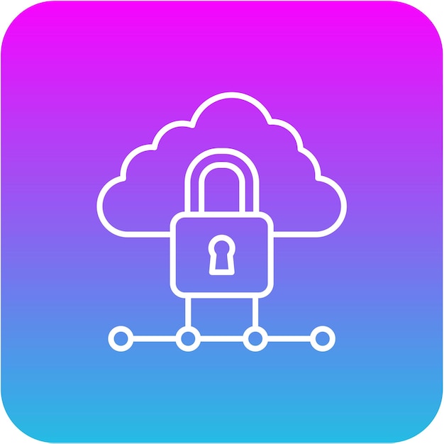 Cloud Lock Icon