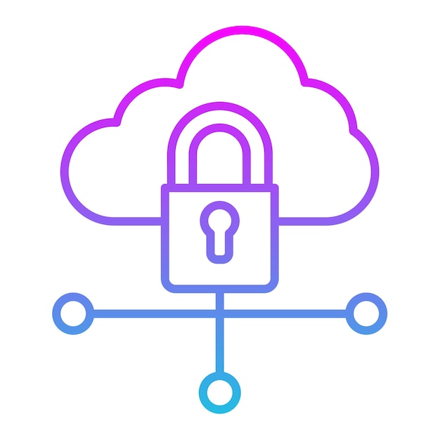 Cloud Lock Icon