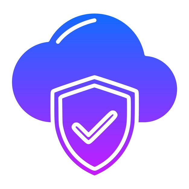 Cloud Security Icon
