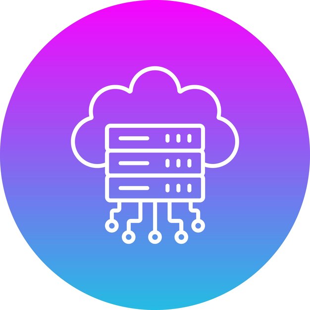Cloud Server Icon