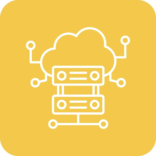 Cloud Server Icon