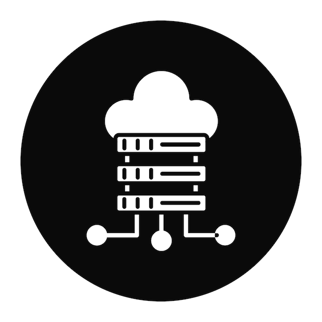Cloud Storage vector icon Can be used for Home Based Business iconset