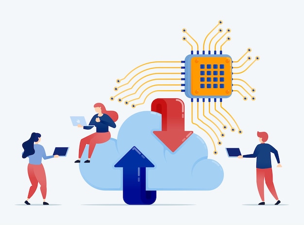 Cloud systems with machine learning chips ensure efficient storage processing and security