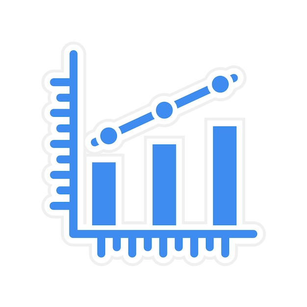 Clustered Bar icon vector image Can be used for Infographic