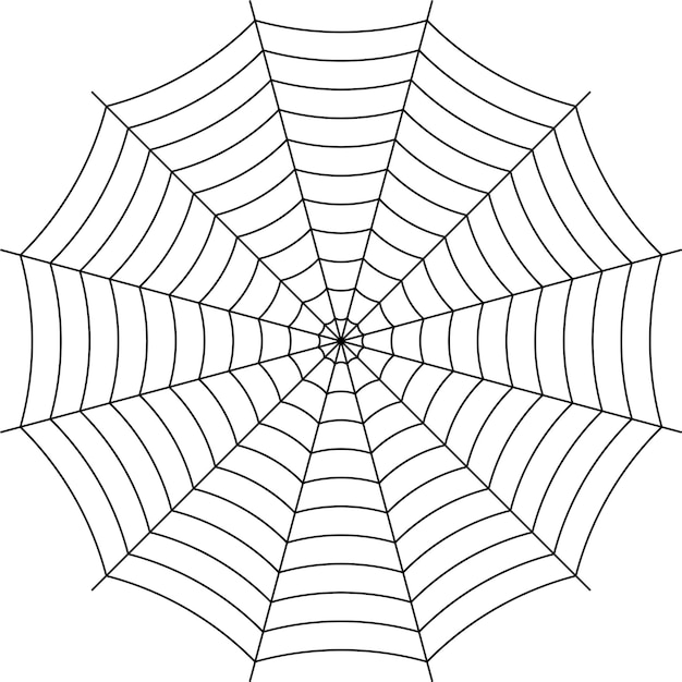 Cobweb background black interwoven threads spider symmetrical spider web Halloween
