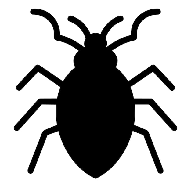 cockroach insect icon pictogram