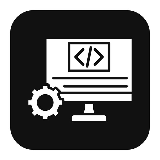 code free development vector icon can be used for no code iconset