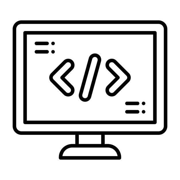 Code Line Illustration