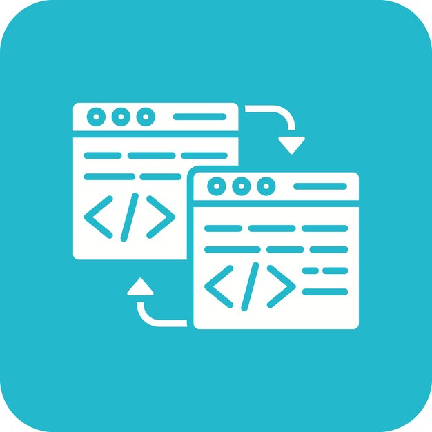 Code Refactoring icon vector image Can be used for Computer Programming