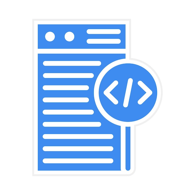 code review icon vector image can be used for quality assurance