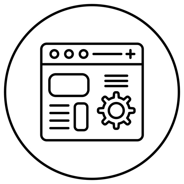 Code Setting icon vector image Can be used for Computer Programming