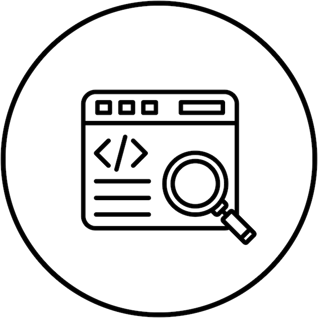 Code Testing vector icon Can be used for Computer Programming iconset