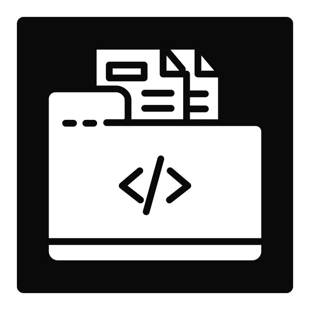 Coding Folder Icon