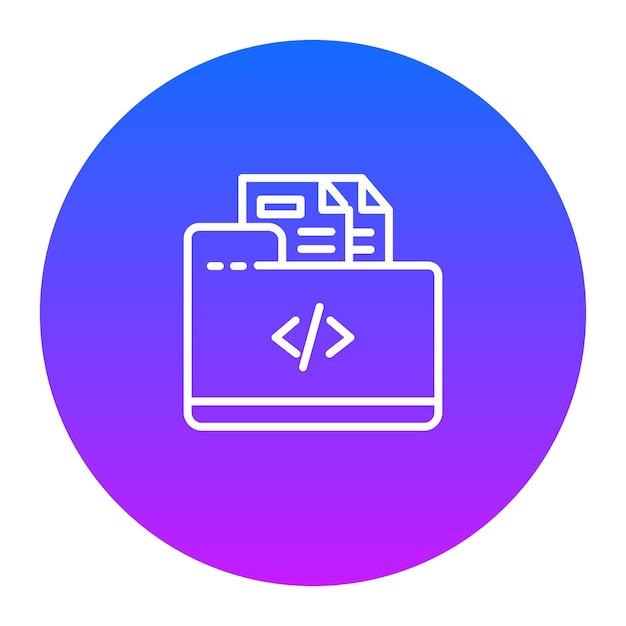 Coding Folder Icon