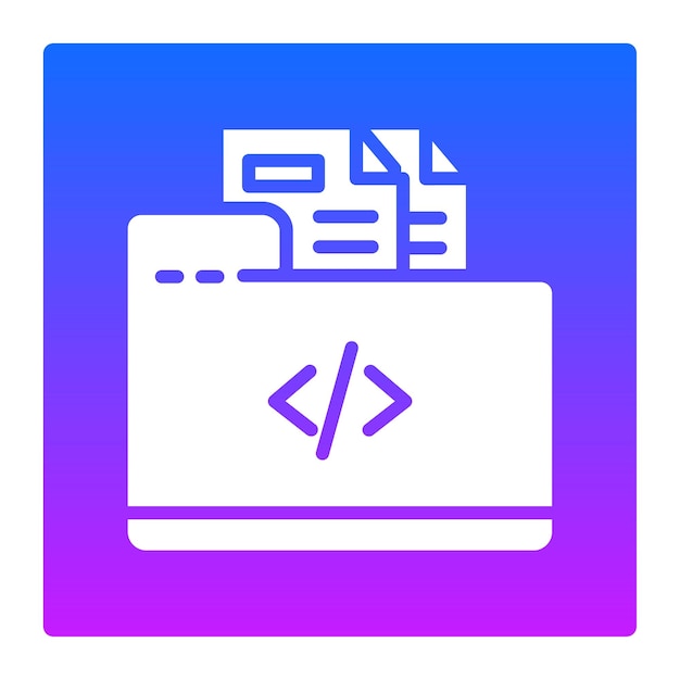 Coding Folder Icon