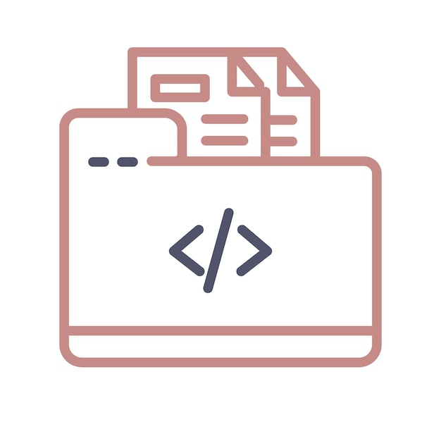 Coding Folder Icon