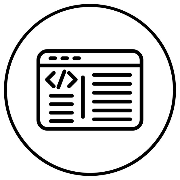 Coding Language Icon