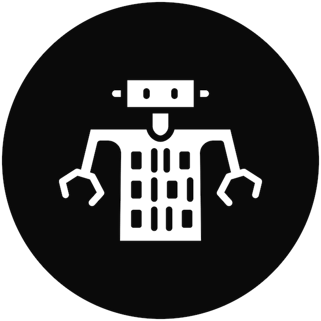 coding vector icon illustration of robotics iconset