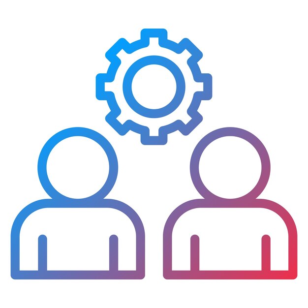Cohesion icon vector image Can be used for Teamwork