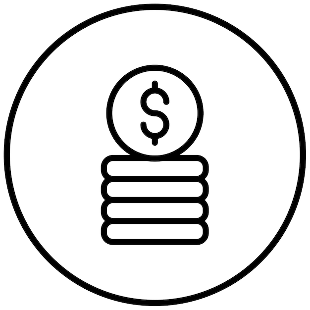 Coins Vector Illustration