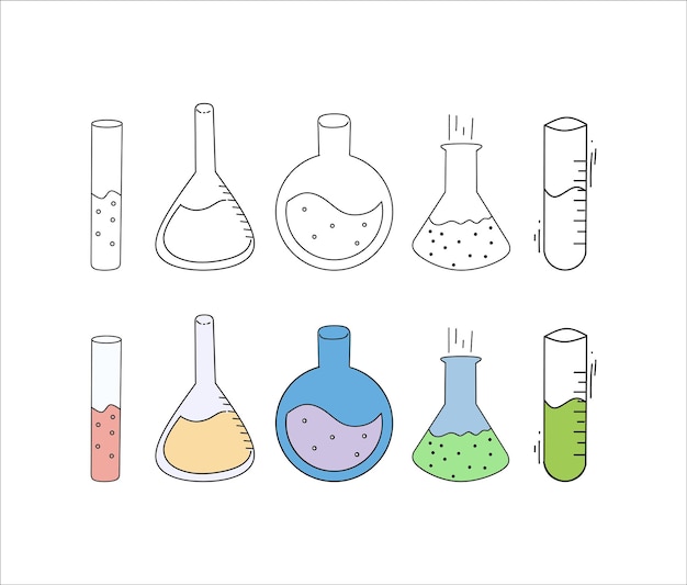 Collection of Chemical Labotary Equipment