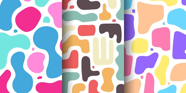 collection of colorful abstract pattern