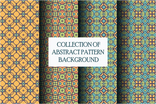 collection of luxury abstract pattern  