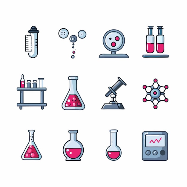 Collection vector graphics illustration EPS source file format lossless scaling icon design