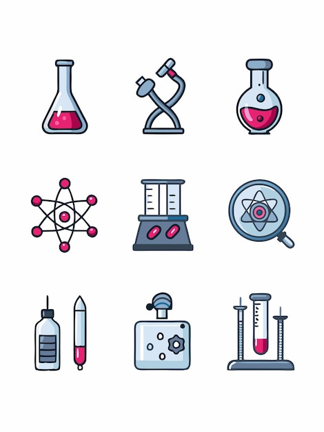 Collection vector graphics illustration EPS source file format lossless scaling icon design
