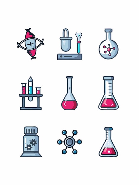 Collection vector graphics illustration EPS source file format lossless scaling icon design