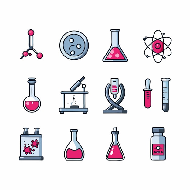 Collection vector graphics illustration EPS source file format lossless scaling icon design