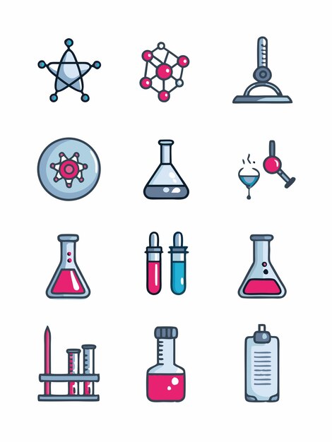 Collection vector graphics illustration EPS source file format lossless scaling icon design