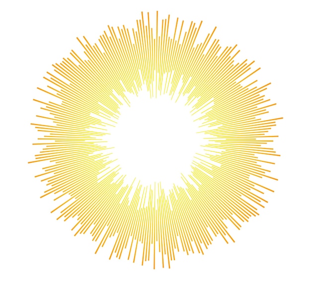 color circle equalizer isolated on white background09