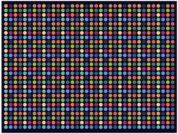 Color dot pattern background