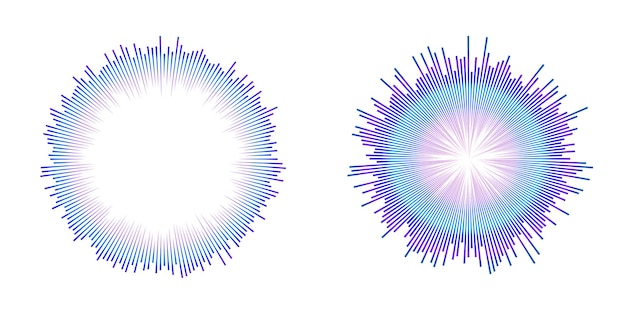Color equalizer isolated on white background Vector illustration Pulse music player Audio wave logo Vector design element Poster of the sound wave template visualization signal Illustration eps 10