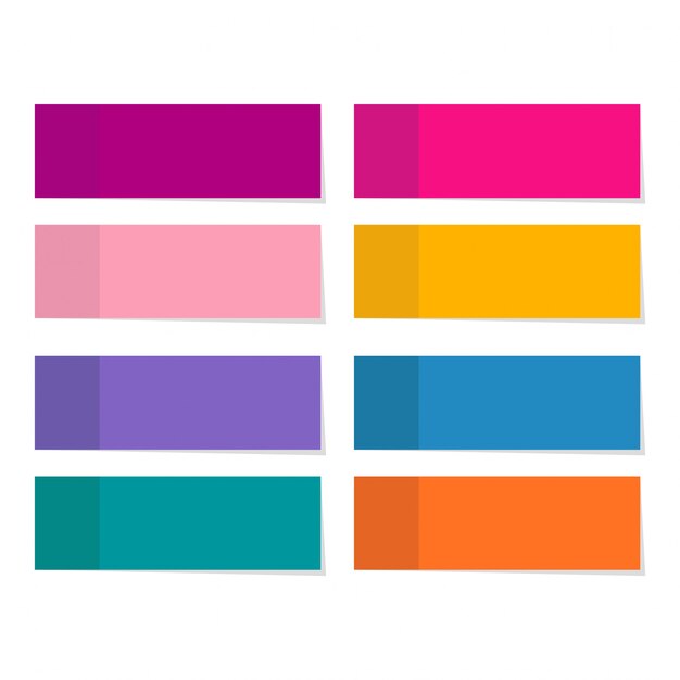 Color Pallet Gradient Template Design Illustration