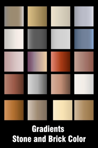 color set palette vector illustration sample catalog fan