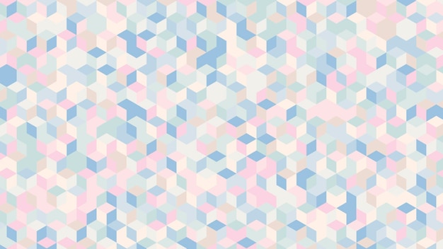 color triangular low polygonal background