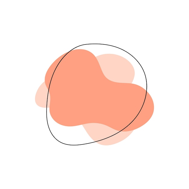 colored vector abstract blobs bright