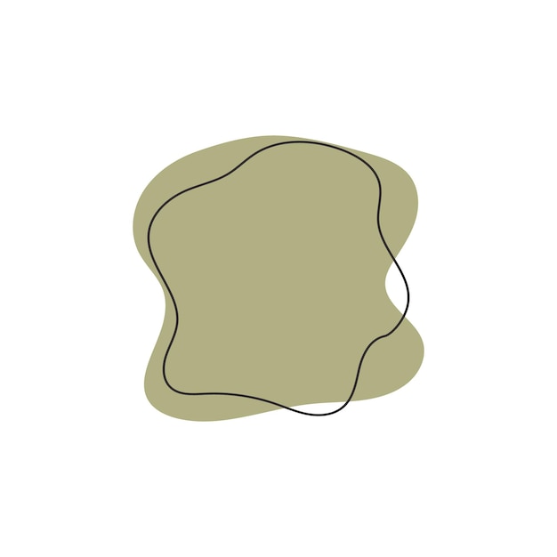colored vector abstract blobs geometric