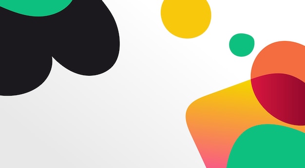 colorful abstract background banner template