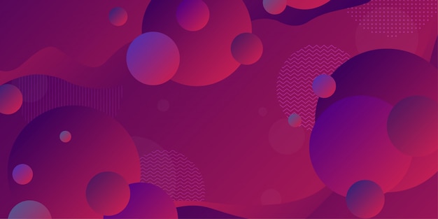 Colorful abstract background using minimal geometry 