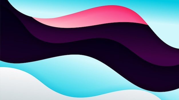 colorful abstract background with dynamic shadow