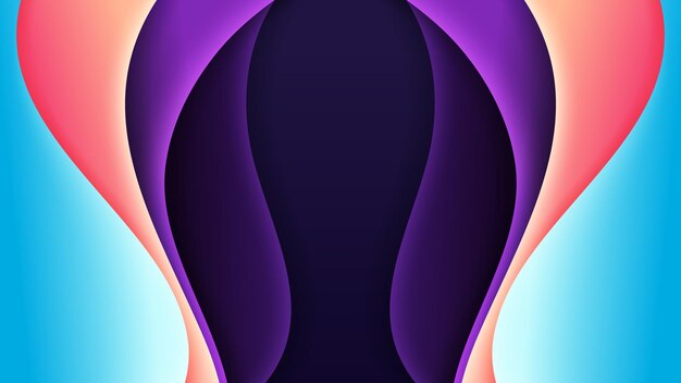 Colorful abstract background with soft gradient color.