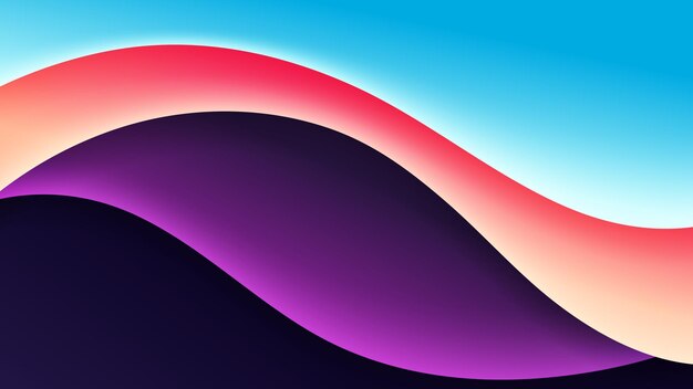 colorful abstract background with soft gradient color.